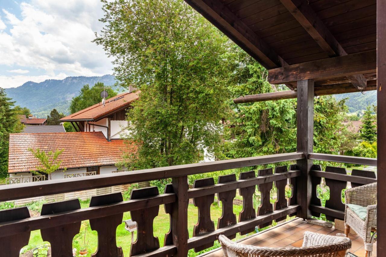 Ferienwohnung Bergblick Unterammergau Exterior foto